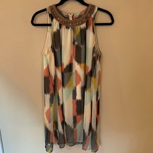 Anthropologie Classic Colorful Shift Dress 4